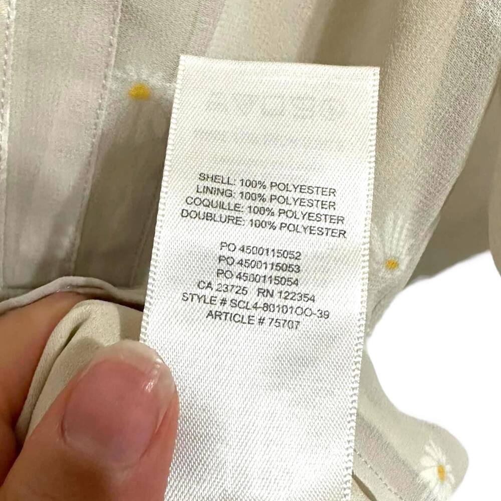 Aritzia Wilfred Button Front A-Line Mini Dress Si… - image 6